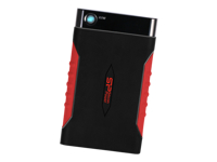 SILICON POWER External HDD Armor A15 1To 2.5p USB 3.2 Black & Red Anti-shock MIL-STD 810F Method 516.5 Procedure IV LED light
