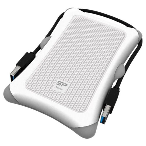 SILICON POWER External HDD Armor A30 2.5p 2To USB 3.0 Anti-shock White
