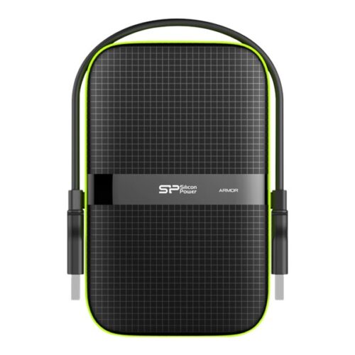SILICON POWER External HDD Armor A60 2.5p 1To USB 3.0 IPX4 Black