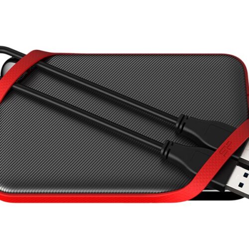 SILICON POWER External HDD Armor A62 2.5p 1To USB 3.1 waterproof IPX4 Black