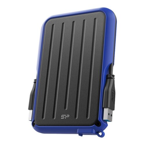 SILICON POWER External HDD Armor A66 2.5p 1To USB 3.2 IPX4 Blue