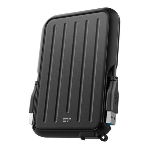 SILICON POWER External HDD Armor A66 2.5p 2To USB 3.2 IPX4 Black
