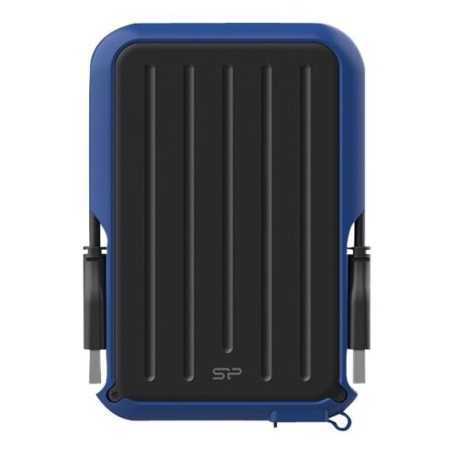 SILICON POWER External HDD Armor A66 2.5p 2To USB 3.2 IPX4 Blue
