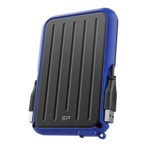 SILICON POWER External HDD Armor A66 2.5p 2To USB 3.2 IPX4 Blue