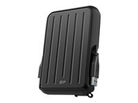 SILICON POWER External HDD Armor A66 2.5p 4To USB 3.2 IPX4 Black