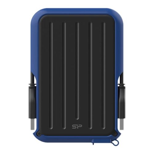 SILICON POWER External HDD Armor A66 2.5p 4To USB 3.2 IPX4 Blue