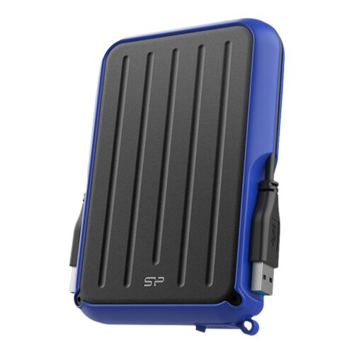 SILICON POWER External HDD Armor A66 2.5p 4To USB 3.2 IPX4 Blue
