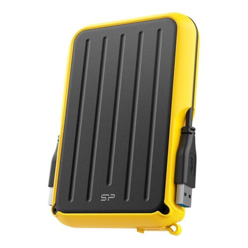 SILICON POWER External HDD Armor A66 2.5p 4To USB 3.2 IPX4 Yellow