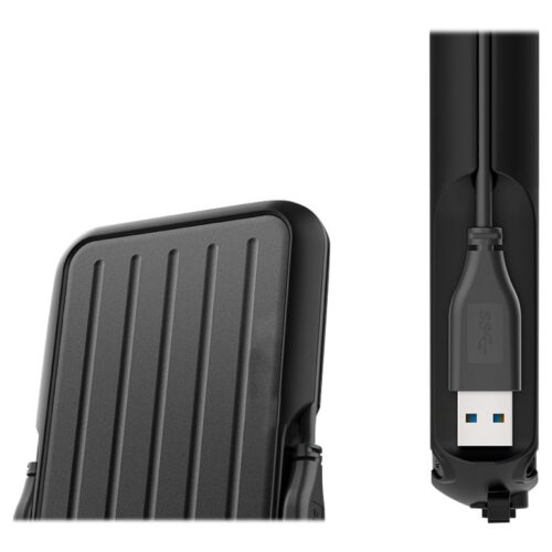 SILICON POWER External HDD Armor A66 2.5p 5To USB 3.2 IPX4 Black