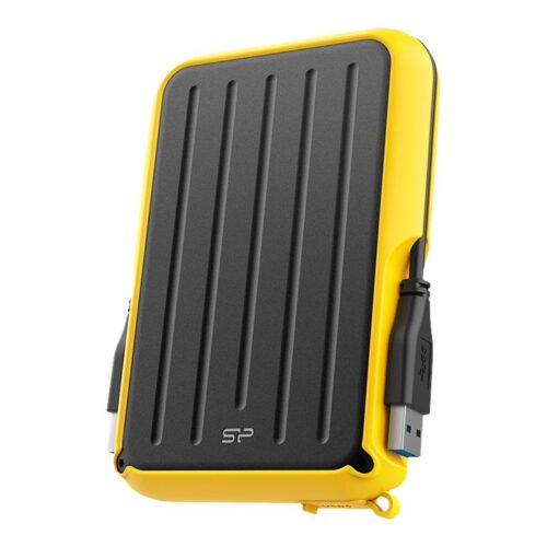 SILICON POWER External HDD Armor A66 2.5p 5To USB 3.2 IPX4 Yellow