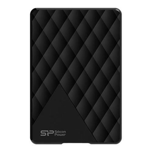 SILICON POWER External HDD Diamond D06 2To 2.5p Black Classic and stylish diamond-check pattern Slim and light-weighted design LED