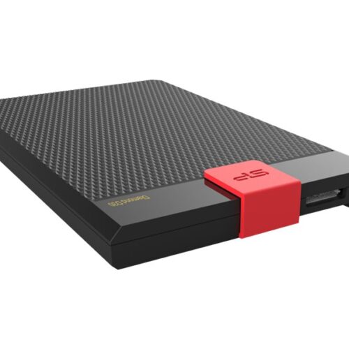 SILICON POWER External HDD Diamond D30 1To USB 3.0 ultra-slim IPX4 Black