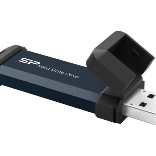 SILICON POWER MS60 250Go USB 3.2 Gen2 600/500 Mo/s External SSD Blue