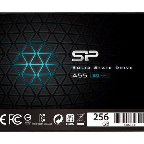 SILICON POWER SSD Ace A55 256Go 2.5p SATA III 6Go/s 550/450 Mo/s