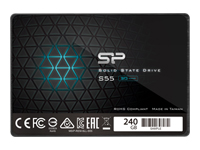 SILICON POWER SSD Slim S55 240Go 2.5p SATA III 6Go/s 550/450 Mo/s