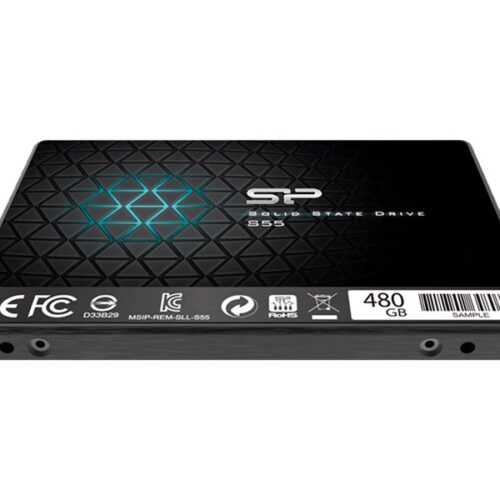 SILICON POWER SSD Slim S55 480Go 2.5p SATA III 6Go/s 560/530 Mo/s
