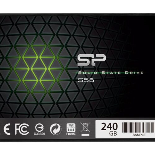 SILICON POWER SSD Slim S56 120Go 2.5p SATA III 560/530 Mo/s 3D TLC NAND