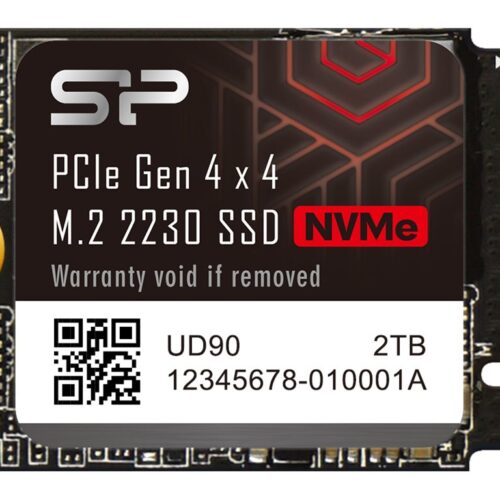 SILICON POWER UD90 500Go SSD M.2 2230 PCIe NVMe Gen4x4 NVMe 1.4 5000/3200 Mo/s