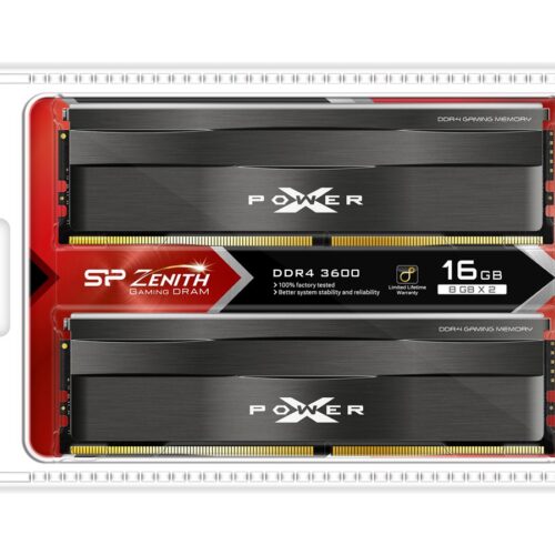 SILICON POWER XPOWER Zenith 16Go 2x8Go DDR4 3600MHz CL18 DIMM 1.35V
