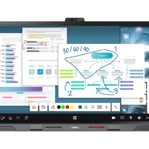 SMART Board QX075 Pro 75p 4K Series Interactive Display With iQ
