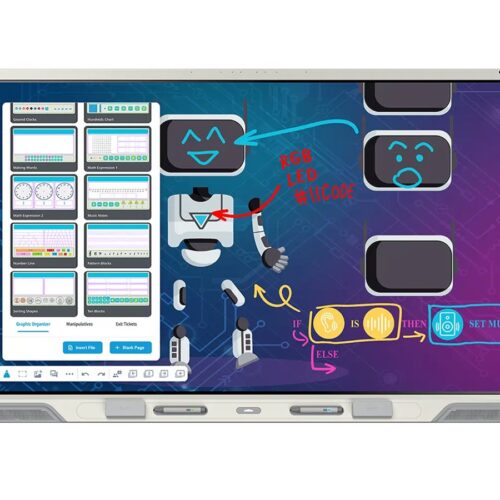 SMART Board RX075 75p 4K series Interactive Display with iQ