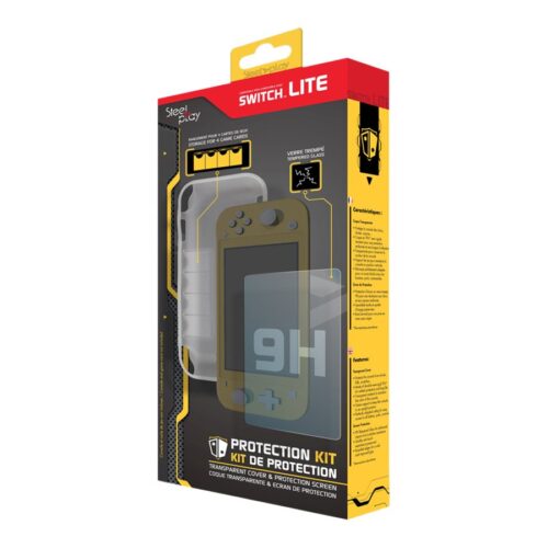 STEELPLAY Kit de Protection Coque + Ecran 9H SWITCH LITE