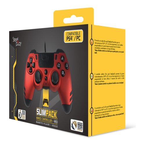 STEELPLAY – SLIM PACK – MANETTE FILAIRE – ROUGE RUBIS MULTI