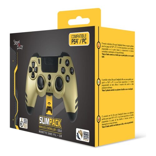 STEELPLAY – SLIM PACK – MANETTE SANS-FIL – OR MULTI