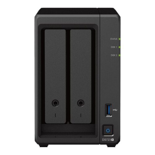 SYNOLOGY 2-Bay Diskstation Ryzen R1600 2Go DDR4 ECC SODIMM