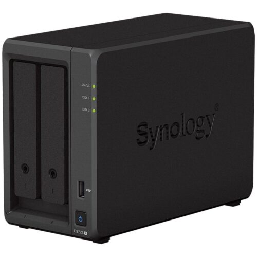 SYNOLOGY 2-Bay Diskstation Ryzen R1600 2Go DDR4 ECC SODIMM