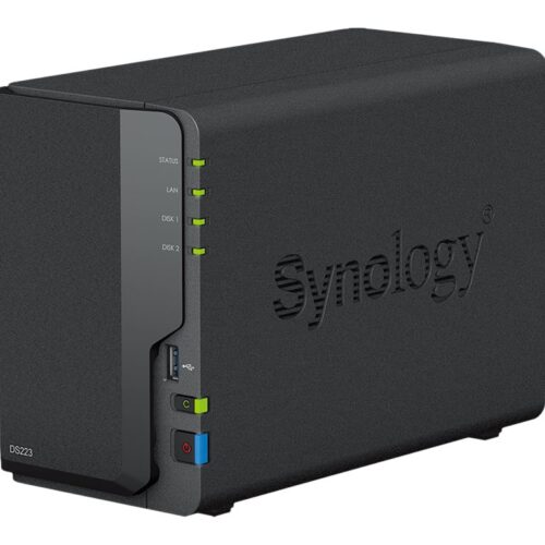 SYNOLOGY Desktop 2-BAY QUAD CORE 2Go RAM