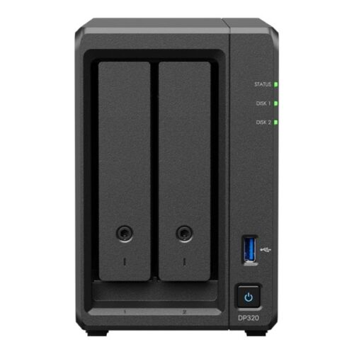 SYNOLOGY DP320 Backup Solution 2 Sockets AMD Ryzen Embedded R1600 8Go Memory