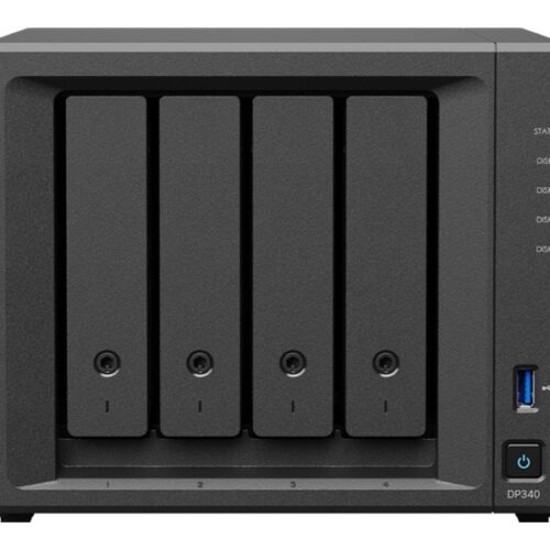 SYNOLOGY DP340 Backup Solution 4 Sockets AMD Ryzen Embedded R1600 16Go Memory