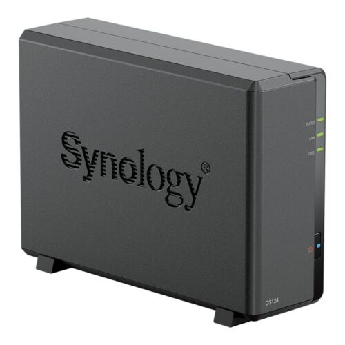 SYNOLOGY DS124 1-Bay NAS RTD1619B 1GB RAM