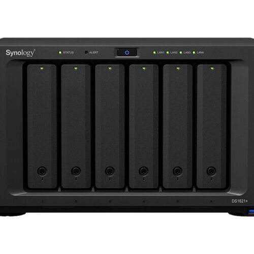 SYNOLOGY DS1621+ NAS AMD V1500B quad-core 2.2GHz 4Go DDR4 3xUSB 3.2 Gen 1 2xeSATA