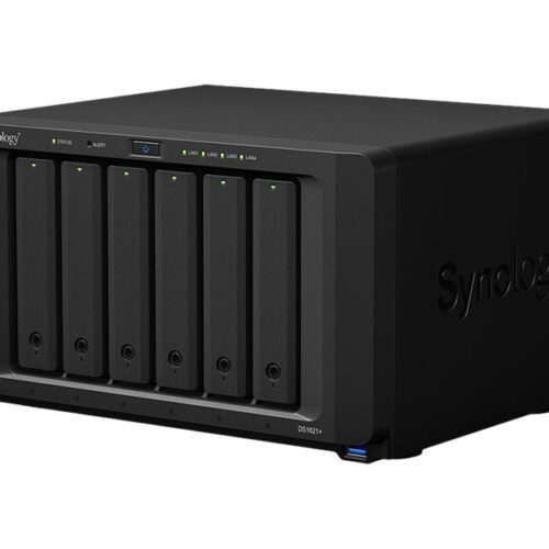 SYNOLOGY DS1621+ NAS AMD V1500B quad-core 2.2GHz 4Go DDR4 3xUSB 3.2 Gen 1 2xeSATA