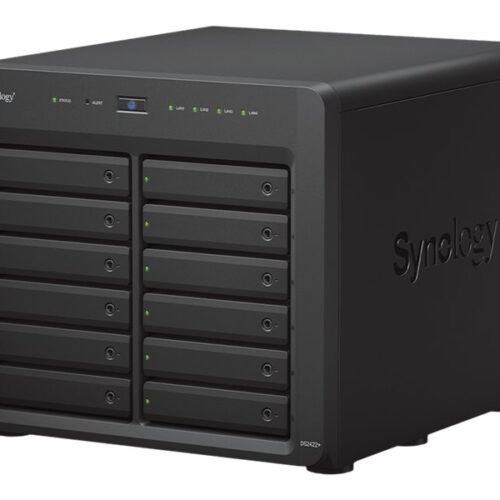 SYNOLOGY DS2422+ DiskStation AMD Ryzen Embedded V1500B compact 12-Bay desktop NAS QUAD CORE 4Go RAM