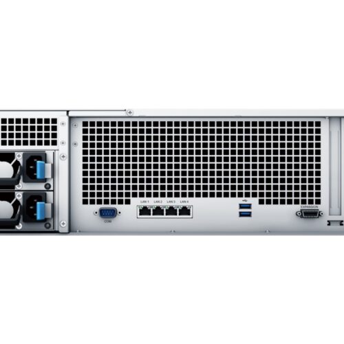 SYNOLOGY RS2821RP+ 16-Bay NAS-Rackmount AMD Ryzen Embedded V1500B quad-core 2.2GHz 4Go DDR4 up to 32Go RJ-45 4x1GbE