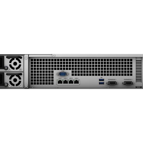 SYNOLOGY RS3621RPxs 12-bay NAS-RackStation D-1531 6-core 2.2GHz 8Go DDR4 2xUSB 3.2 4xRJ-45 2xExpansion ports