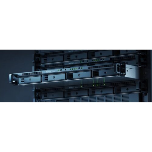SYNOLOGY RS422+ 4-Bay NAS-Rackmount AMD Ryzen 5 1600 dual-core 2.6GHz 2Go DDR4 ECC