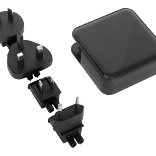 TARGUS 100W Gan Charger Multi port with travel adapters