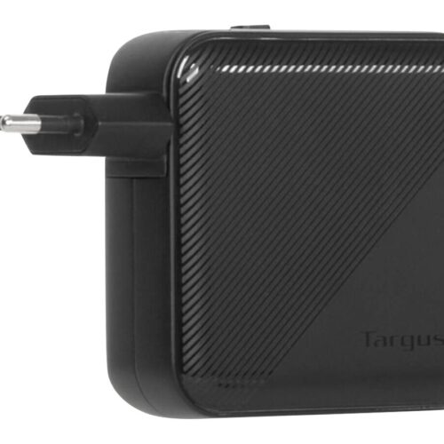 TARGUS 100W Gan Charger Multi port with travel adapters