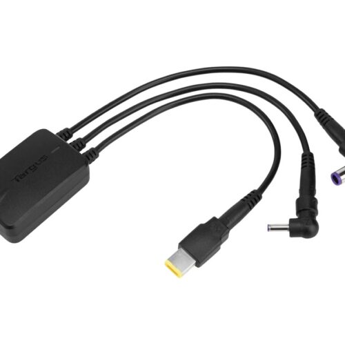 TARGUS 3-Way DC Charging Hydra Cable 3 Pin Black