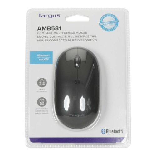 TARGUS Antimicrobial Compact Dual Mode Wireless Optical Mouse