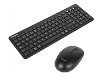 TARGUS B2B Bluetooth Antimicrobial Mid-size Keyboard & Mouse Bundle UK AKB863UK + AMB582 (UK)