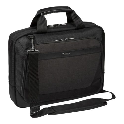 TARGUS CitySmart Essential Multi-Fit 12.5-14in Laptop Topload Black & Grey
