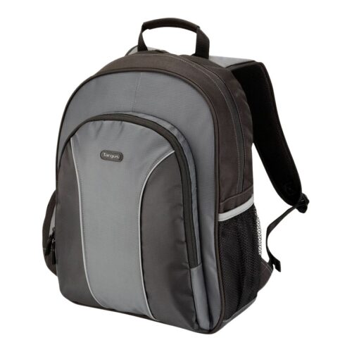TARGUS ESSENTIAL Notebook Backpac noir  & Grey  / Nylon