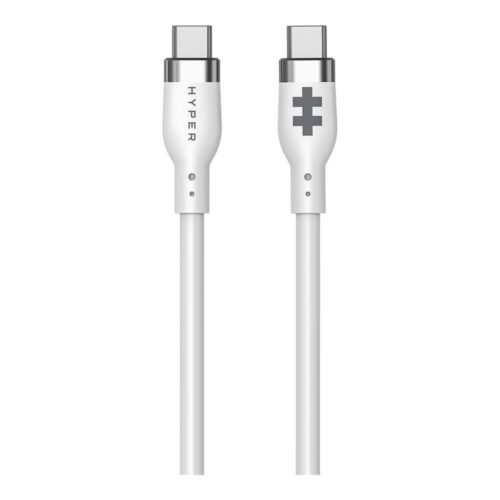 TARGUS Hyper 1.5m Silicone USB-C to USB-C 60W Charging Cable – White