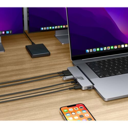 TARGUS Hyper HD7-in-2 USB-C Hub for MBPro21