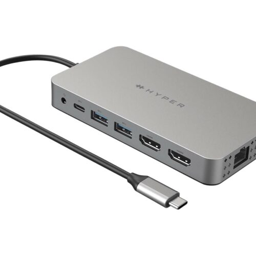 TARGUS Hyper HyperDrive Dual HDMI 10-in1 Travel Dock for M1macBook silicon Motion